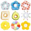 Dog Cone Cat Soft E-Collar Toast Bread Shape Recovery Collar Anti-Lick Pet Neck Cone for Surgery 3pc