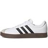 adidas Vl Court Classic Nepromokavé Odolné proti oděru Skluzům Nízké Skateboardové Boty Unisex Stříbrná Růžová JQ2470(Tým453-)