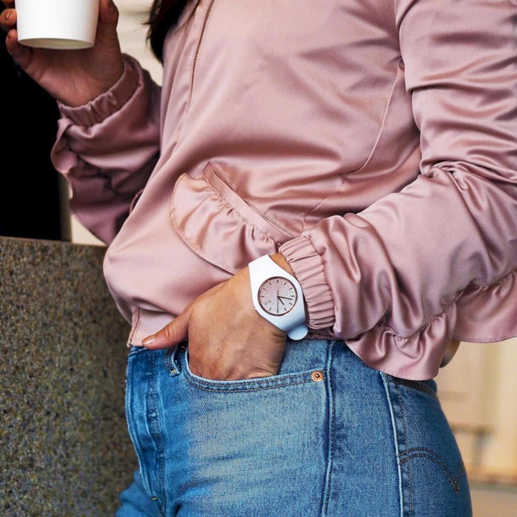ICE-WATCH ICE Lo 024519 Small 37mm White Pink