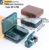 7-Day Round Petal Pill Box: Compact 7-Grid Medicine Organizer for Travel