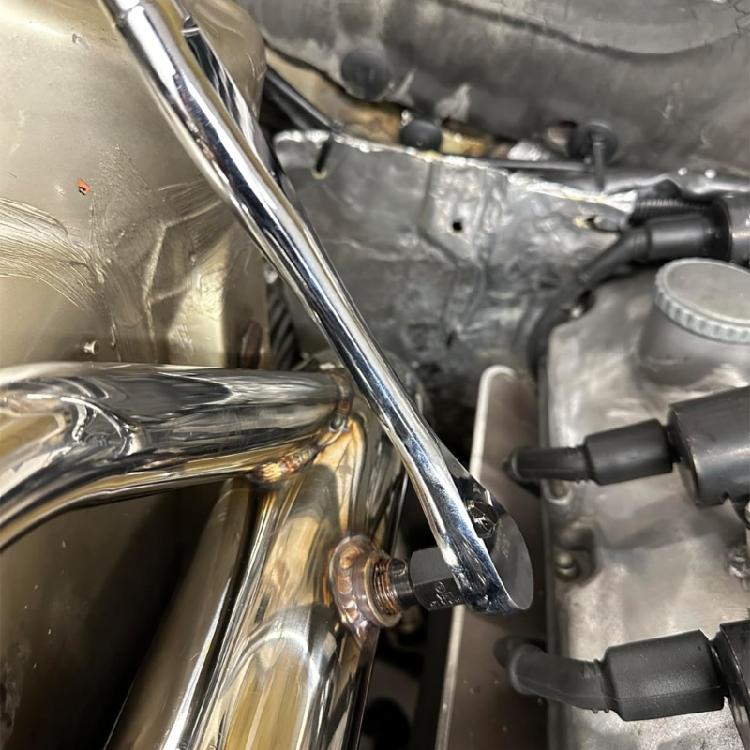 2Pcs Oxygen Sensory Wrench Kit Thread Chaser Tool Carbon Steel Thread Chaser 18x1.5mm 12x1.5mm Thread Chaser