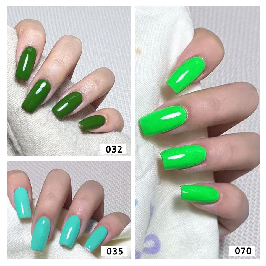 Nail Gel Jade Green Jelly UV Polish for Salons