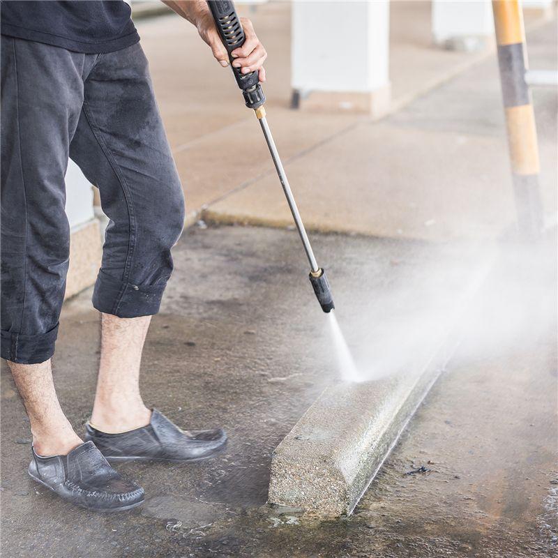 AEE4-Pressure Washer Extension Rod 17-Inch Stainless Steel 1/4 Inch Quick-Connect Electric Washer Nozzle