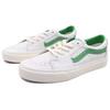 Vans Sk8 Low Top Lace-Up Impact Resistant Skate Shoes Unisex Sneakers White Green VN0009QRBDU