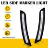LED Side Marker Lights Front&Rear Lamp for Chevy Camaro LS LT SS ZL1 2016-22 EXV