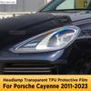 For Porsche Cayenne 2011- Car Exterior Headlight Anti-scratch Front Lamp Transparent TPU Protective Film Accessories