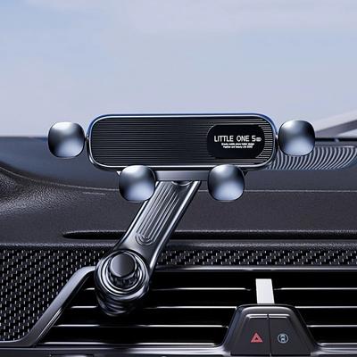 Supporto per telefono da auto con rotazione a 360° per supporto universale per telefono da auto supporto a gravità staffa prese d'aria adattatore mobile per auto