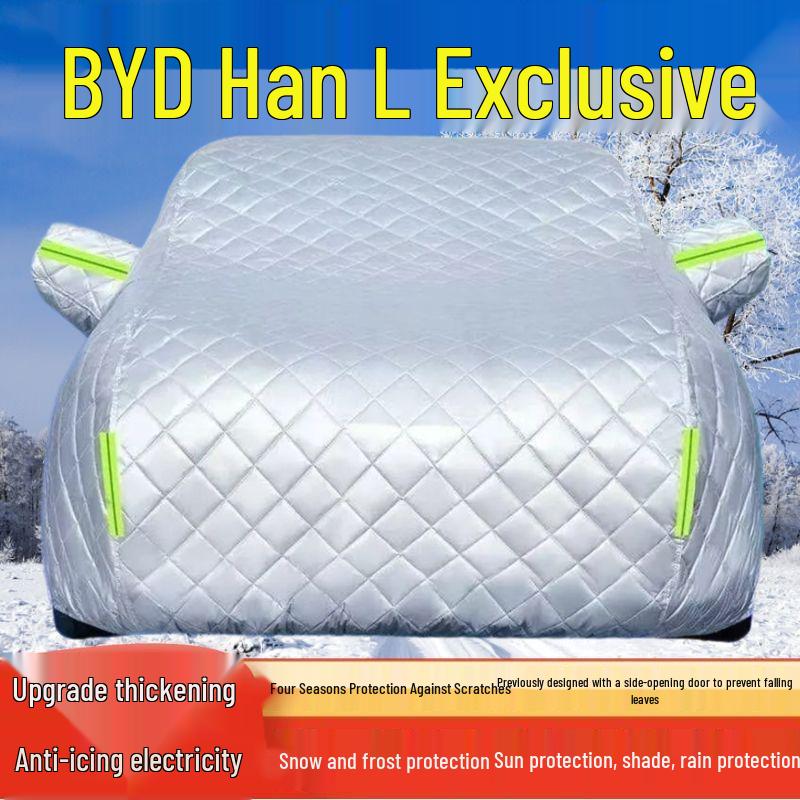BYD Han L All-Weather Car Cover: Sun, Rain, Heat, Snow, Frost, Ice, Hail Protection. BYD Han L