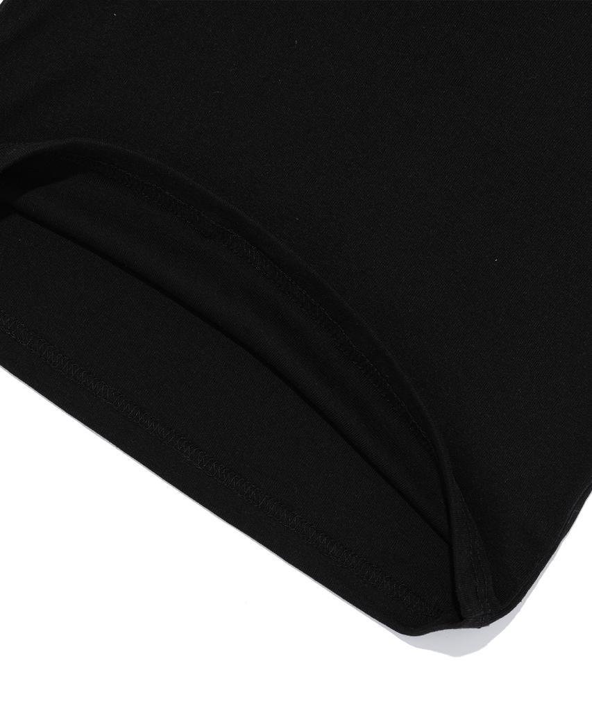 CARGOBROS FOR WOMAN 85 Varsity Crack Short Sleeve T-Shirt (Black)