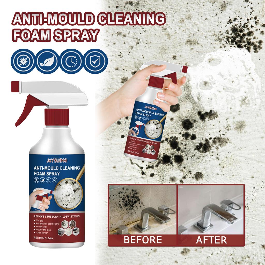 Anti-mould Cleaning Foam Spray Ceiling Bathroom Ceramic Wall Surface Multi Effect Cleaning Decontamination Mildew Remover