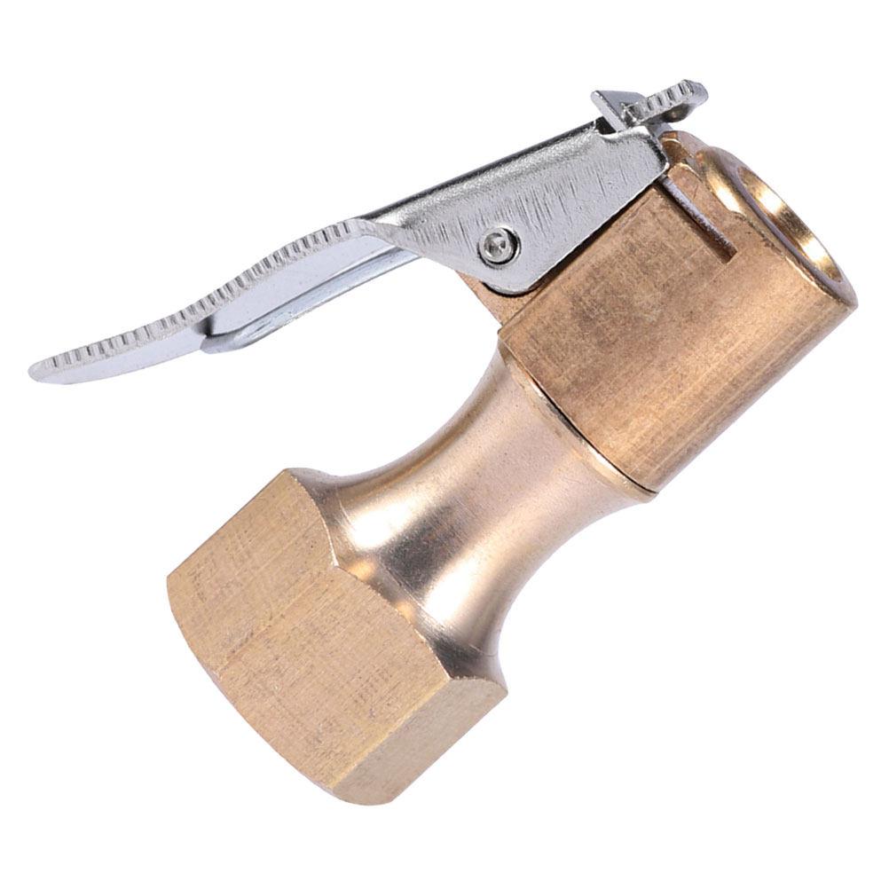 Tire Air Chuck Locking Clip Adapter Inflator Nozzle Sturdy Lightweight Tire Inflator Air Chuck Quick Connect Accessory Tire Chucks 1