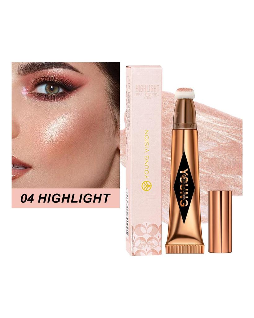 YOUNG VISION Toning Blush Highlight Stick Flüssiges Rouge spendet Feuchtigkeit mit Wasserfestigkeit
