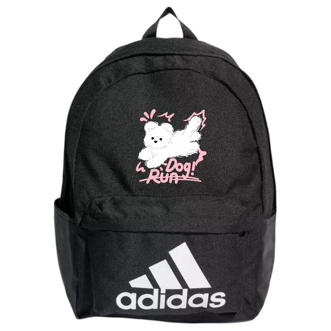 Adidas Fabric Backpack Unisex Black HG0349(Team378
