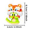 Children's Creative Assembly Building Blocks Toy Gift God of Wealth, Zodiac, Snake Desktop Ornament, Birthday Party Small Gi