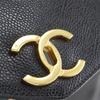 CHANEL Chain tote Tote Bag COCO Mark black Caviar skin Women Used