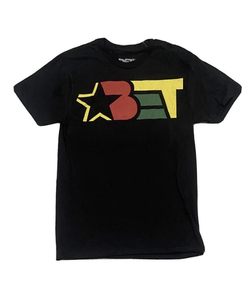 BET Black Entertainment Television Logo Tee Shirt - NWOT - Mens SMALL S Unisex T-Shirt