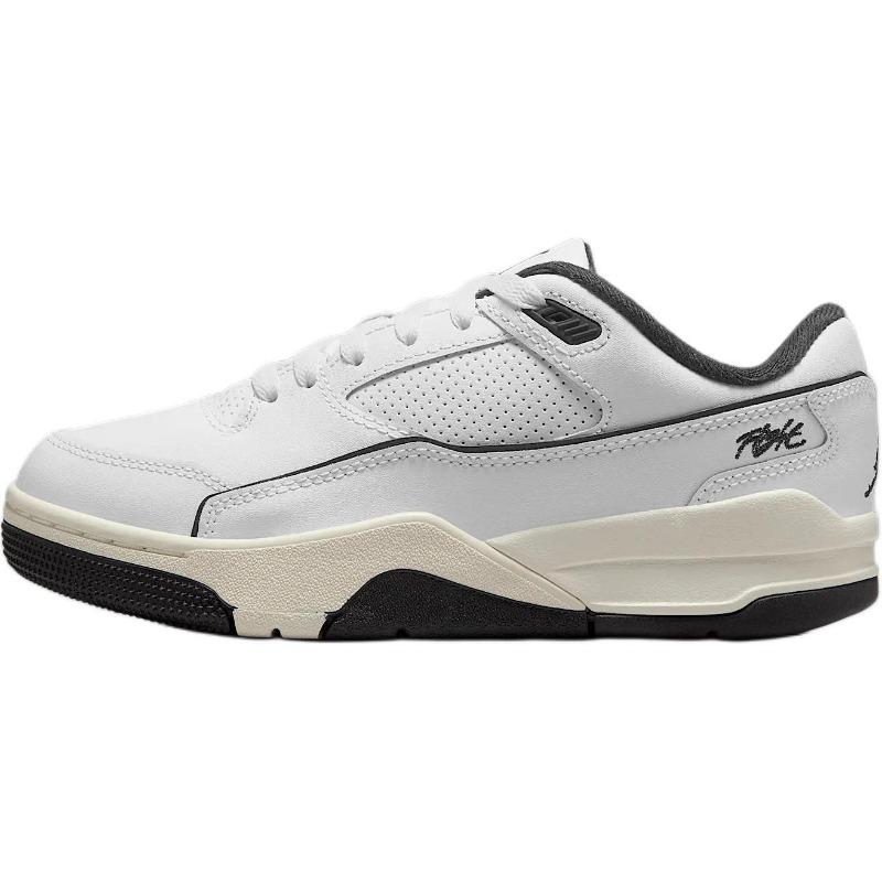 Jordan FLIGHT COURT GS low-top basketball shoes white unisex HF3333-100 40