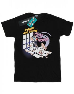 Boys Pinky And The Brain Take Over The World T-Shirt