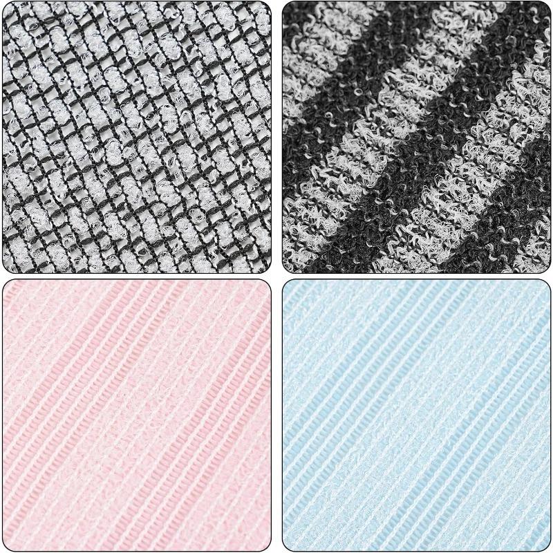 Mens Shower Towel Scrubber Silver Ion Exfoliating Washcloth Back Cleaner Multi Function Foam Bath Towel Ultra Long