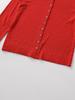 2026 Spring European Style Women's High Neck Long Sleeve Knit Cardigan