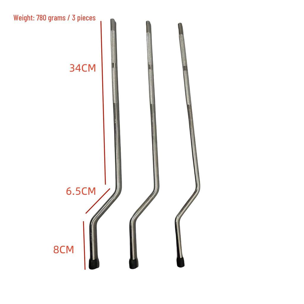 Metal Drum Stands & Legs - Musical Instrument Accessories for Drum Kits, Floor Toms, and Bass Drums