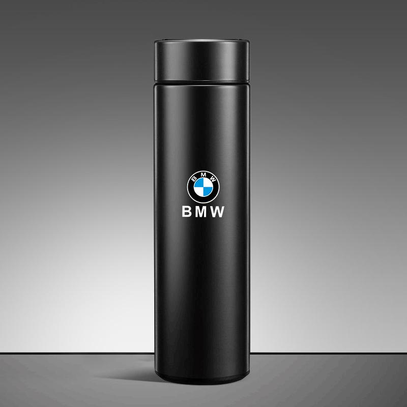 2026 Hot Car Thermos Jug Car Smart Display Stainless Steel Insulation Cup For BMW 1 2 3 4 5 7 Series F10 F20 F30 G20 G30 Interior Sticker