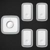 Smart Waterproof Wireless Doorbell with Remote Music Control, Four-in-One Ding-Dong Caller for Home and Elderly