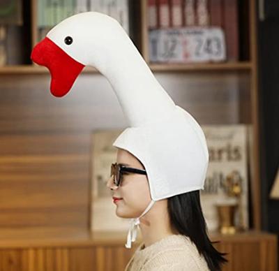 Swan Stork Cute Cosplay Transformation Hat Mask Headwear Kigurumi Skit Halloween Swan Lake Headgear Party [DOKiDOKi] [Product Code]
