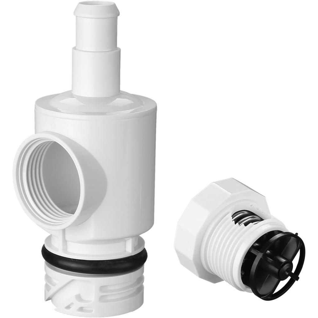 Pressure Relief Valve&Quick Disconnect Fit for Zodiac Polaris Pool Cleaner - 9-100-9002 Relief Valve and D29 UWF Quick Disconnect Wall Fitting Kit