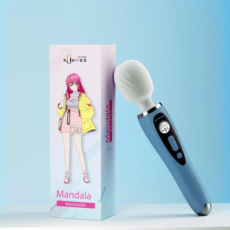 Zauberstab Wärme Vibrator Sexspielzeug Klitorisorgasmus Masturbator Sexmaschine Kraftvoller Großer Dildo Vibrator AV Massagestab