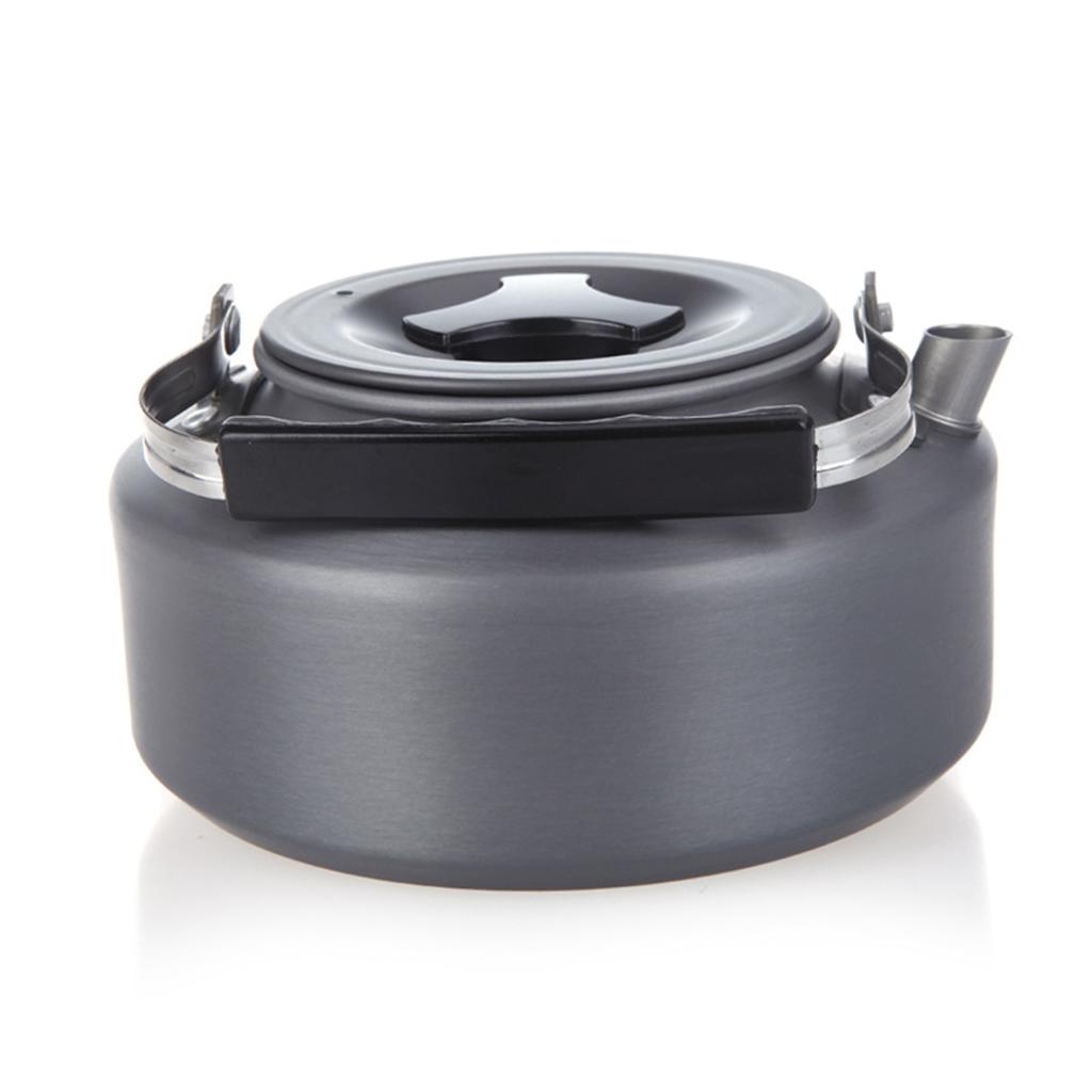 1.1L Portable Ultra-light Outdoor Hiking Camping Picnic Water Kettle Teapot Coffee Pot Anodised Aluminum