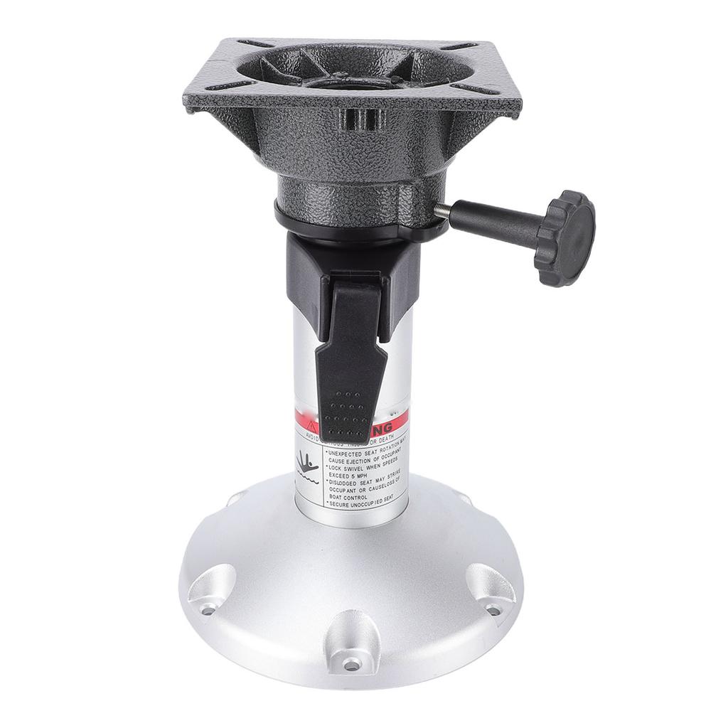 Boat Seat Pedestals Adjustable Height From 13 Inches to 18 Inches Aluminum Alloy Marine Chair Base with Locking