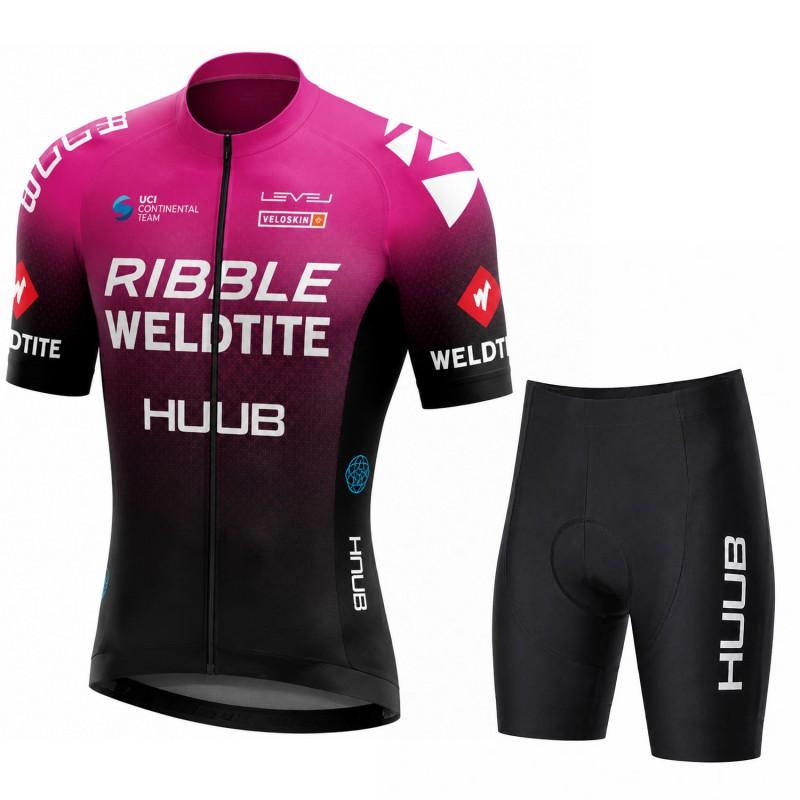 HUUB Team Cycling Jersey Short Sleeve Quick Dry Breathable Bike Shirt Road Mountain Biking Use