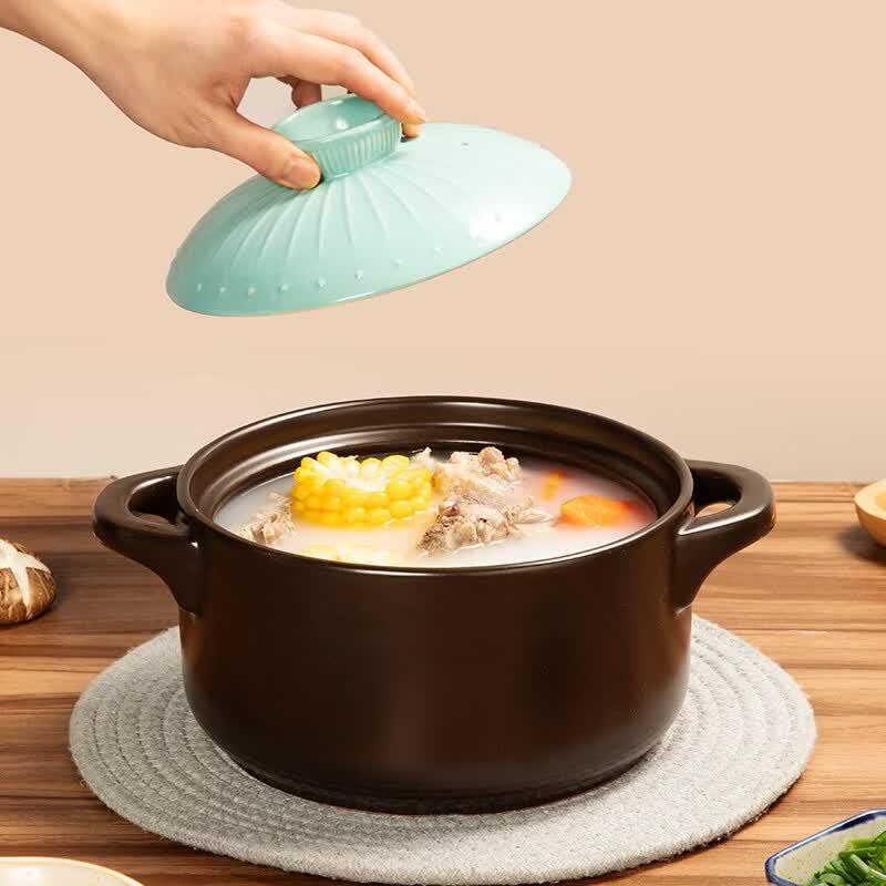 Cooker King Ceramic Soup and Stew Pot