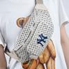 New MLB Monogram Collection Polyamide Crossbody Bag Sling Bag Fanny Pack Regular Unisex Ivory White 32BGC9941-50I