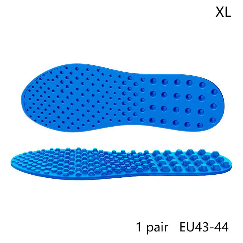 1Pair Massage Insoles For Feet Comfort Shock Absorption Shoes Insole Men Women Shoe Sole Soft Acupressure On Foot Shoe Pads
