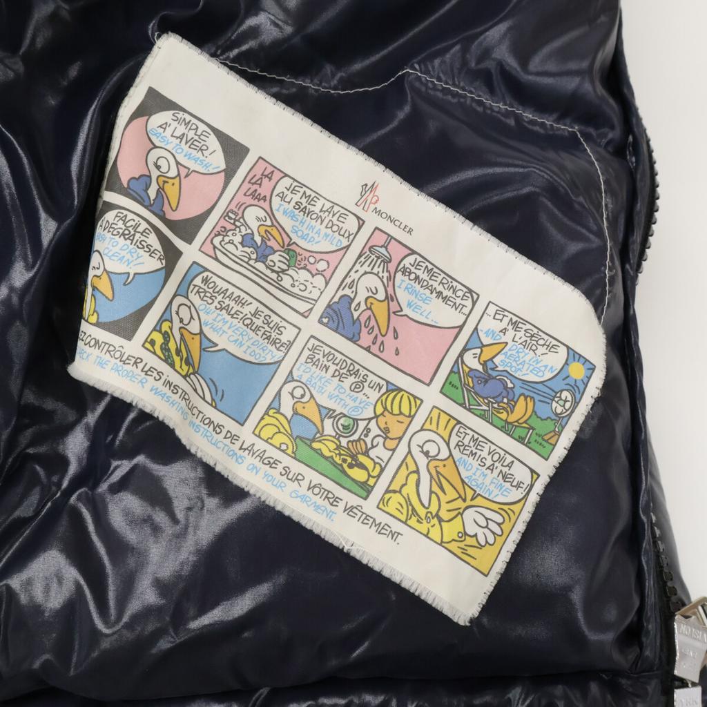 Moncler MONTBELIARD Montbeliard Down Jacket 1 NavyUsed