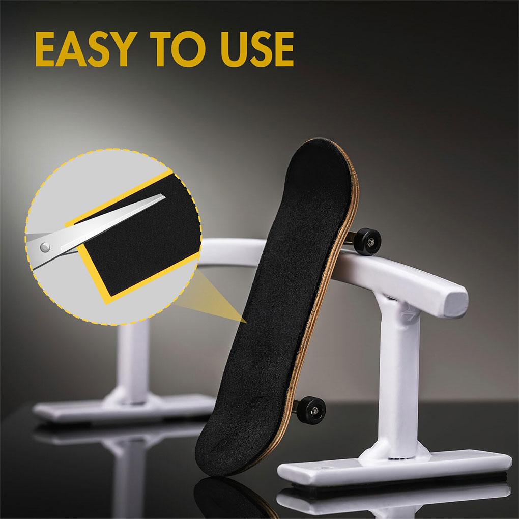 24x Autocolante Grip Tape din Spumă pentru Fingerboard Pentru Skateboarderi Performanță Anti-Alunecare Amortizare Mată