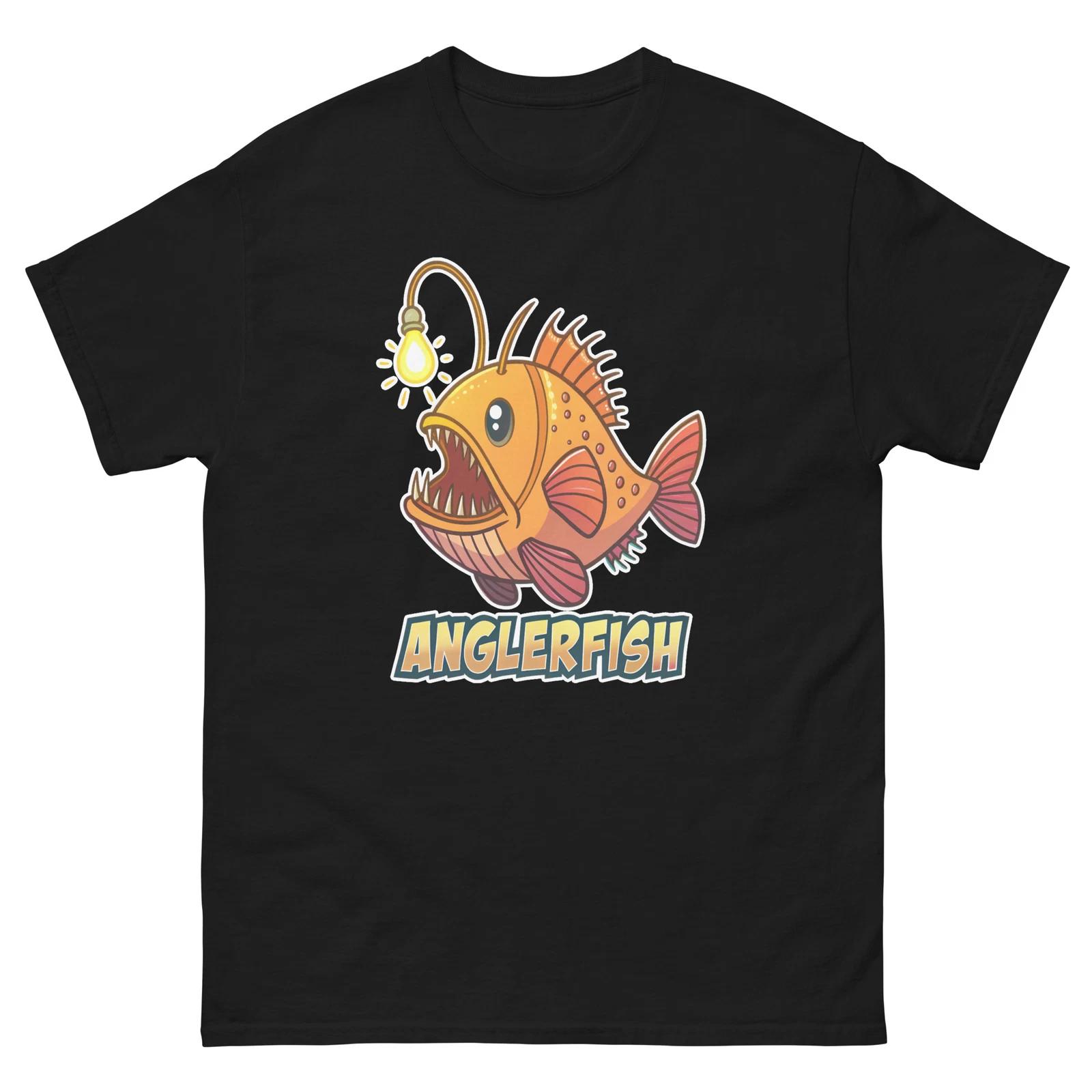 Anglerfish Ocean Beach Water Marine T-Shirt S