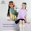Ban Du Xian Girls' Quick-Dry Short-Sleeve Sports T-Shirt