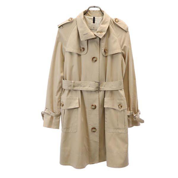 Moncler Trench Coat Beige Women Used