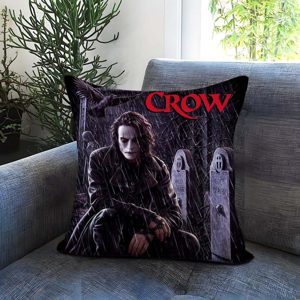 Movies R-Raven C-Crow Cushion Cover Comfortable Reversible Pillow Cover Ideal for Car Sofa Bedroom & Beyond