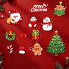 12pcs/set Cartoon Christmas Fridge Magnets Set Animal Magnetic Stickers  Kitchen Cabinet