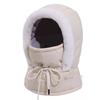 Hat Female Winter Riding Electric Vehicle Warm Artifact Thickened Cotton Hat Windproof and Cold Mask Winter Male