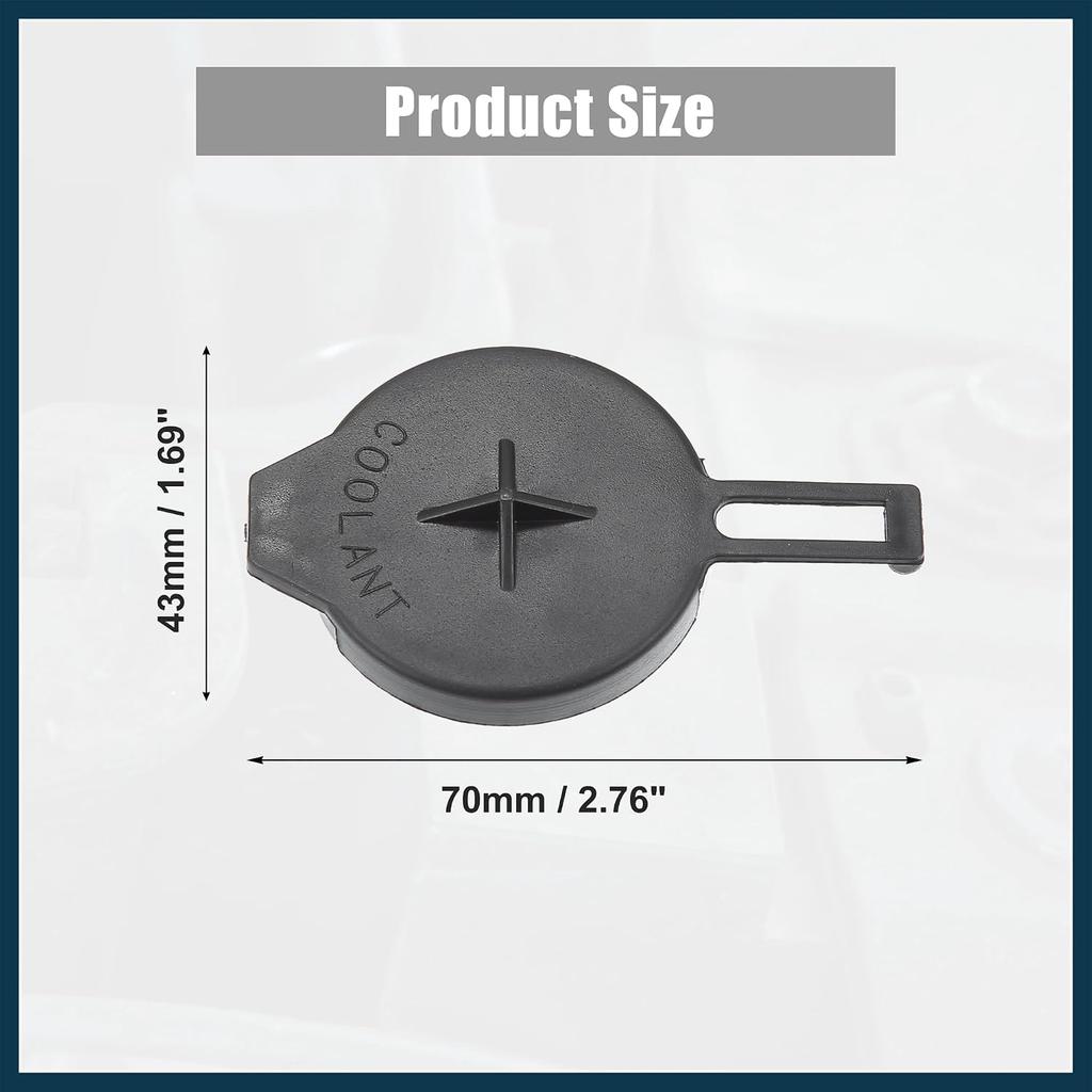 No.16471-23030/1306F5 Engine Coolant Reservoir Tank Lid Cap Cover for Toyota Corolla 2014-2019 for Toyota Yaris 2007-2018 Automotive Parts