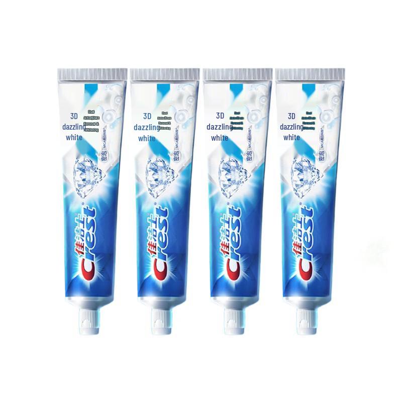 Crest 3D White Dual Action Whitening Toothpaste Value Pack