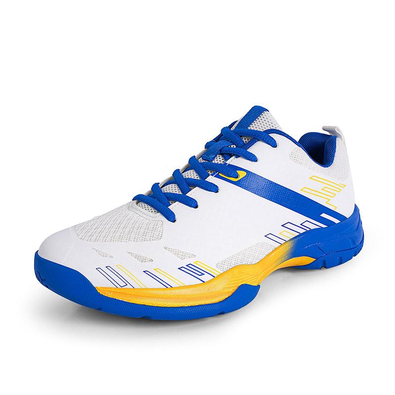 Men's and Women's Professional Badminton Shoes, Comfortable and Breathable Tennis Shoes, Volleyball Shoes, Sizes 35-45