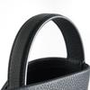 [High-quality] Genuine Leather Single Shoulder Portable Large-capacity High-end Sense Imported Light Drop Lychee Pattern Cowhide Commuter Bucket Bag