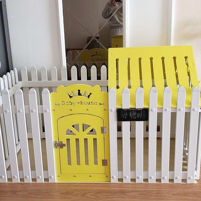 Pet Dog Villa Large HOUSE Plastic Fence Cage Dog House Pomeranian Bulldog Indoor Small Dog Fence