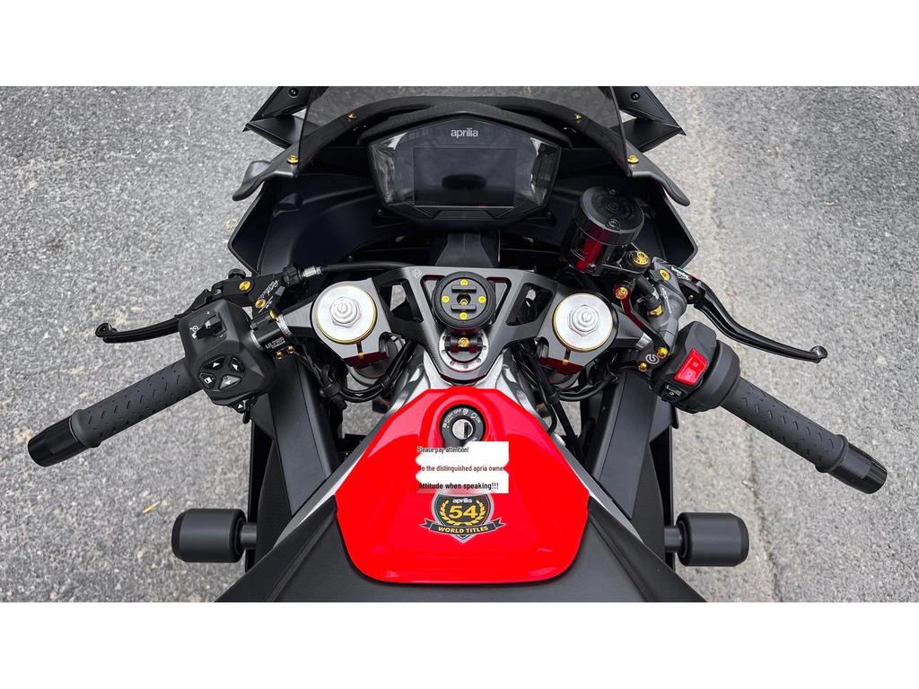 Aluminum Alloy Upper Triple Clamp for Aprilia RS660 (2021-2025) Competition Style